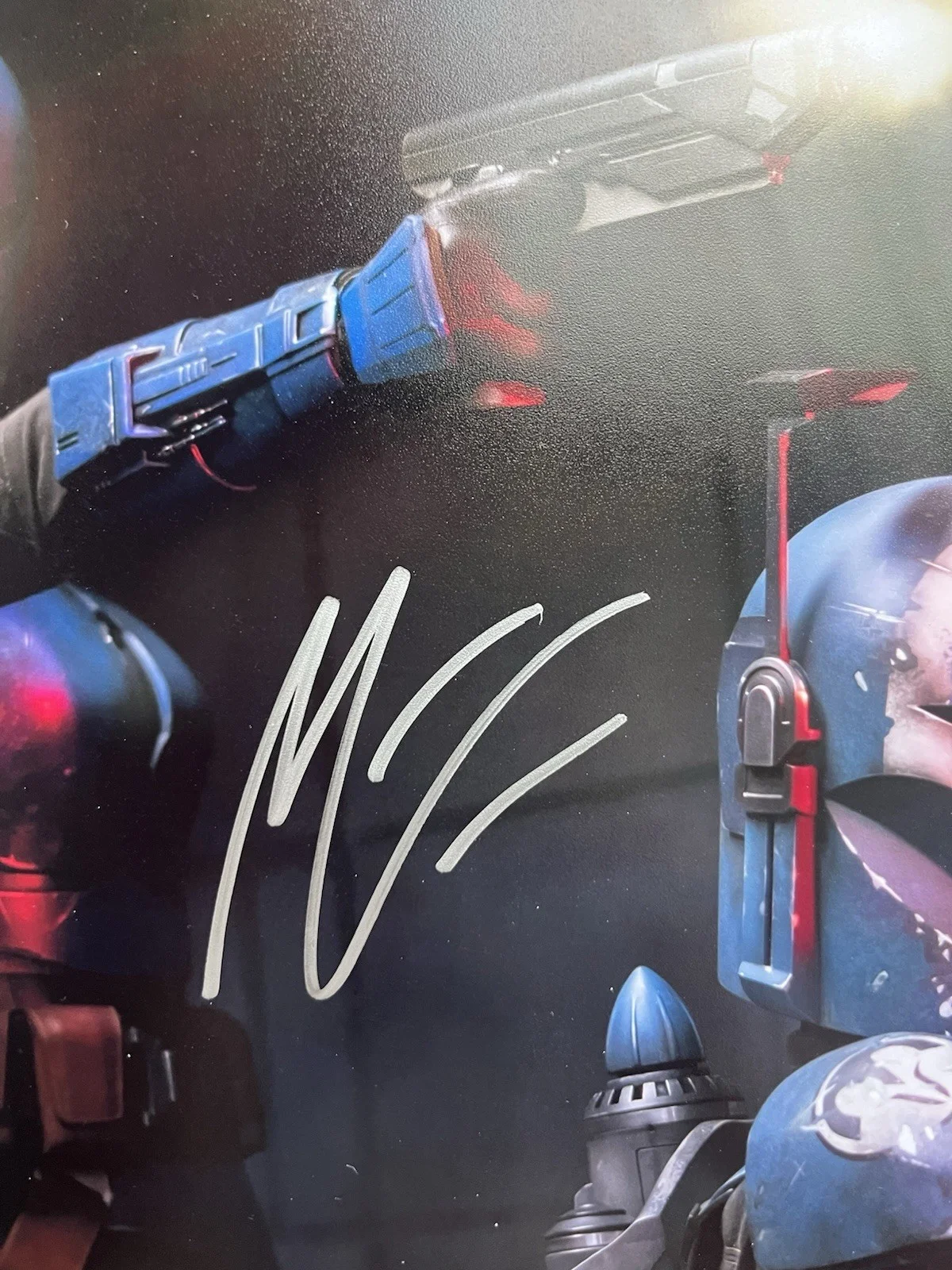 Mercedes Varnado — QC Mercedes Varnado Signed 11x17 Photo JSA COA Star Wars Mandalorian Sasha Banks, изображение 4