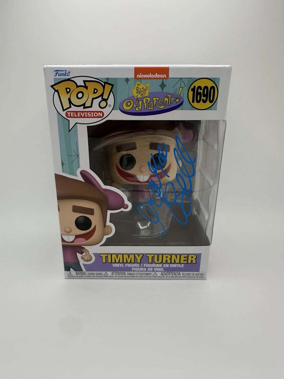 DRAKE BELL SIGNED TIMMY TURNER FUNKO POP JSA AUTHENTICATED WS, image 2