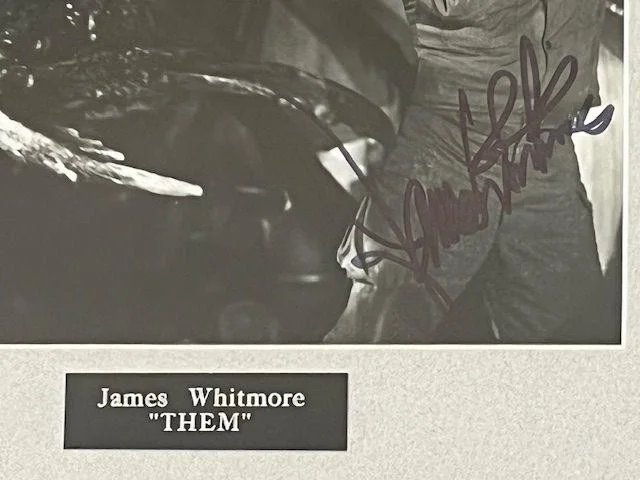 James Whitmore — James Whitmore in "Them" Fighting Ant Autographed Signed Photograph COA, image 4