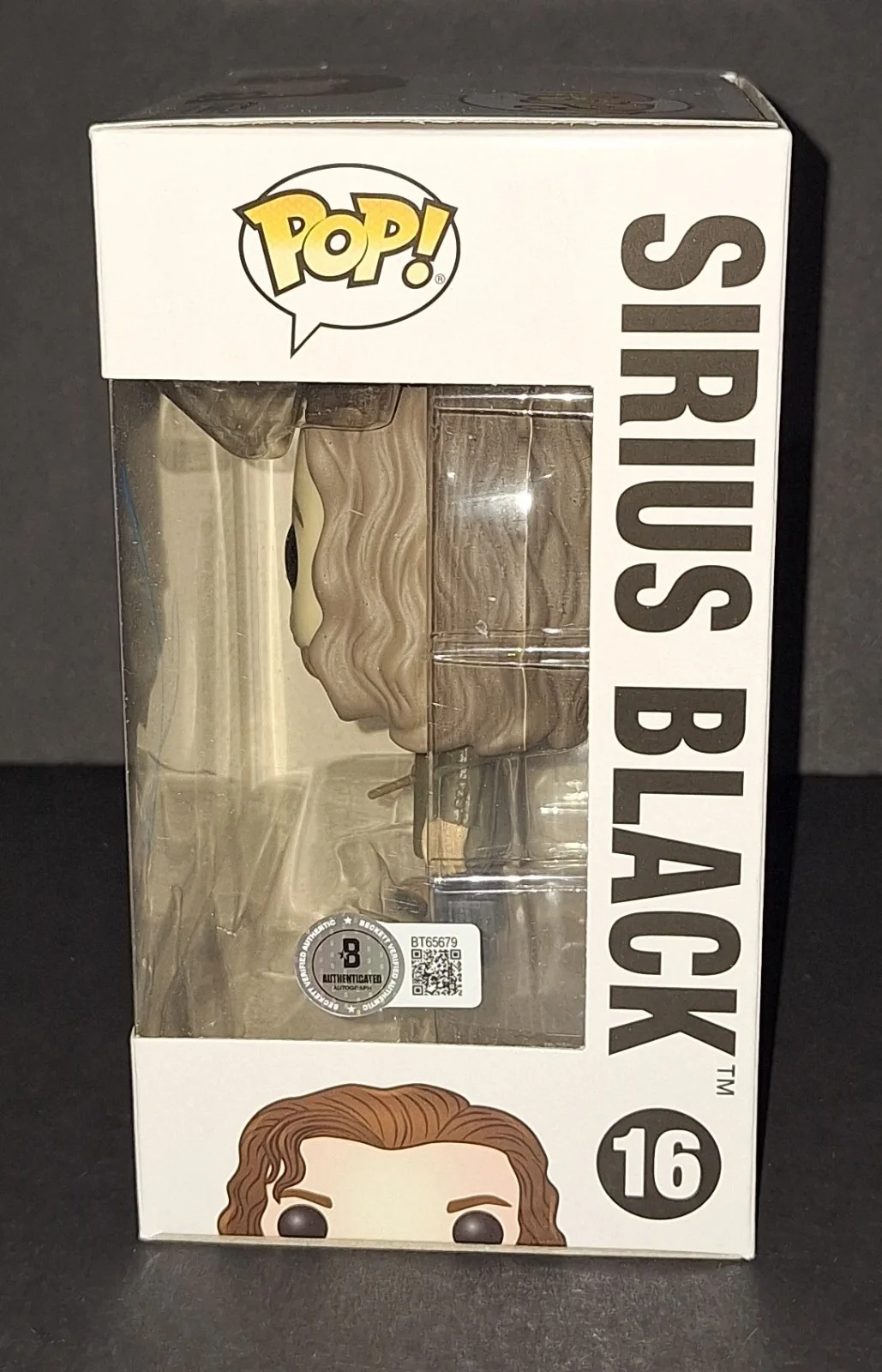 Daniel Radcliffe — Gary Oldman Signed Autographed Funko Sirius Black Harry Potter Beckett COA, изображение 2