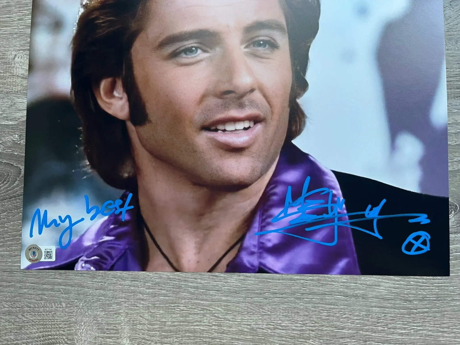 Maxwell Caulfield — Maxwell Caulfield Signed Rex Manning 11x14 Photo Beckett COA Empire Records, image 3