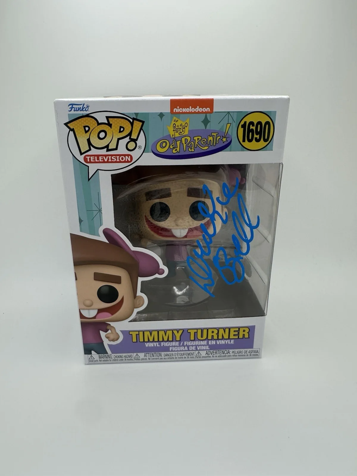 DRAKE BELL SIGNED TIMMY TURNER FUNKO POP JSA AUTHENTICATED WS, image 2