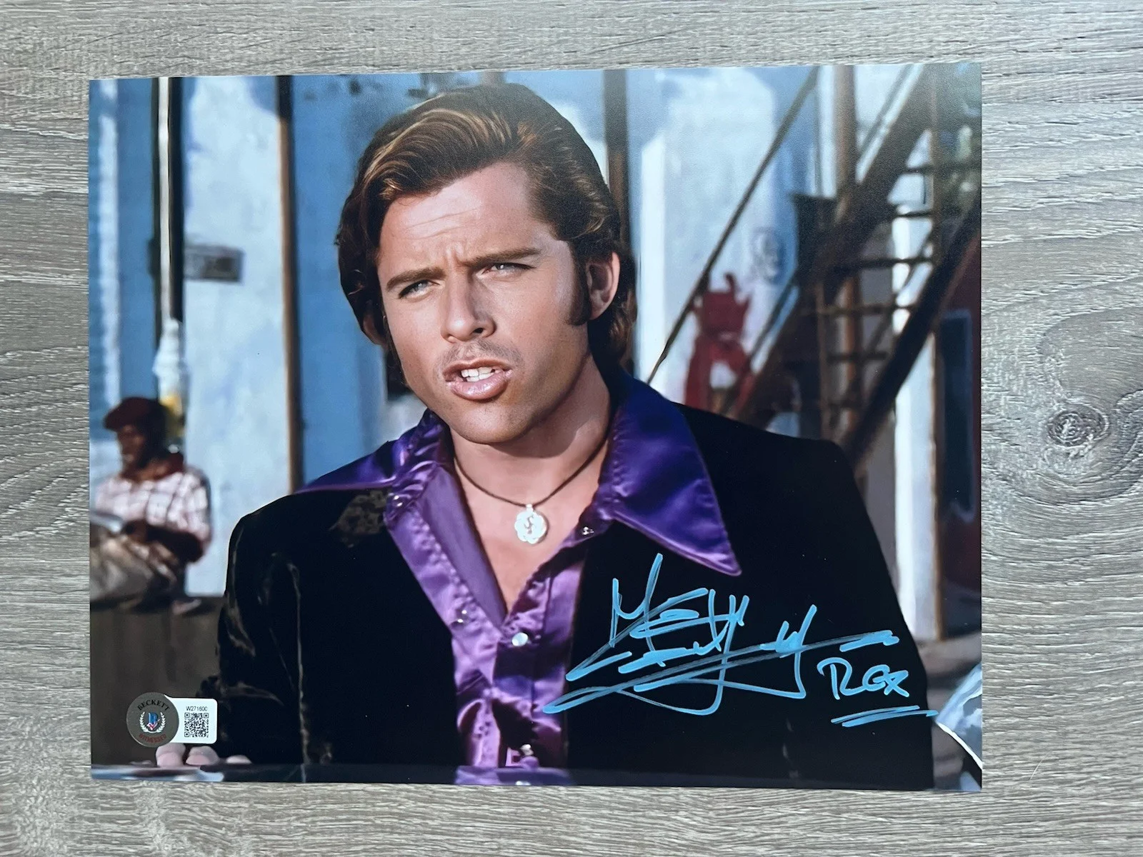 Maxwell Caulfield — Maxwell Caulfield Signed Rex Manning 8x10 Photo Beckett COA Empire Records, изображение 2