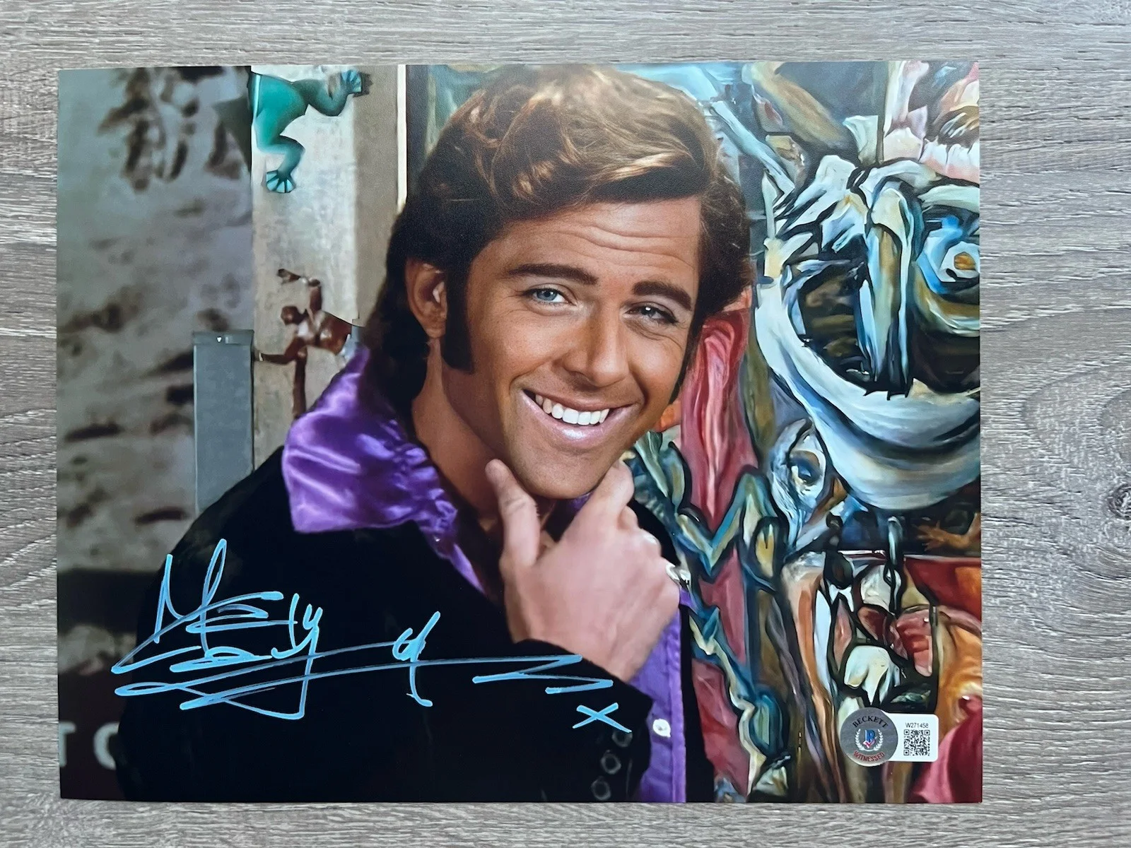 Maxwell Caulfield — Maxwell Caulfield Signed Rex Manning 8x10 Photo Beckett COA Empire Records, изображение 2