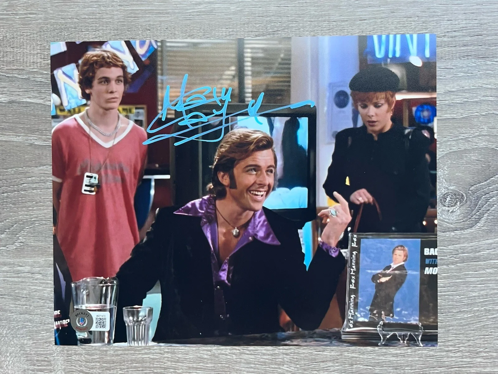 Maxwell Caulfield — Maxwell Caulfield Signed Rex Manning 8x10 Photo Beckett COA Empire Records, изображение 2