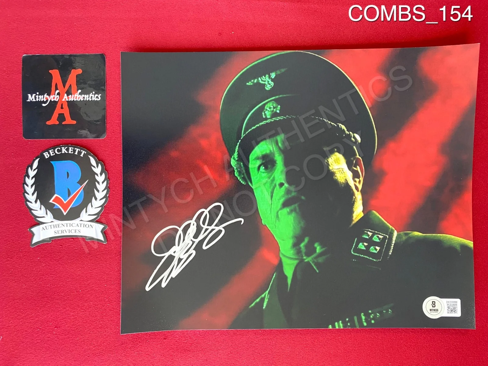 Jeffrey Combs — Jeffrey Combs autographed signed 8x10 photo Creepshow Beckett COA horror