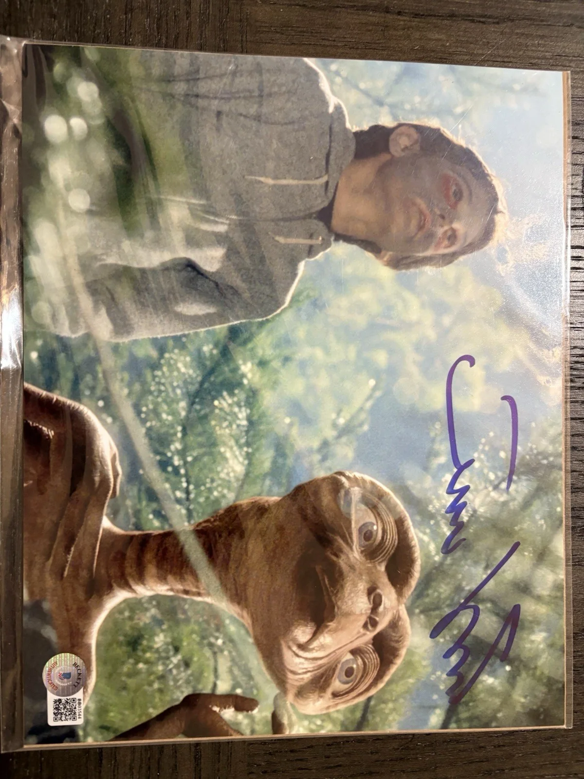 Matthew DeMerrit — Matthew DeMerrit Autographed Signed 8x10 Photo ET Actor - Beckett COA Bam Box, image 2