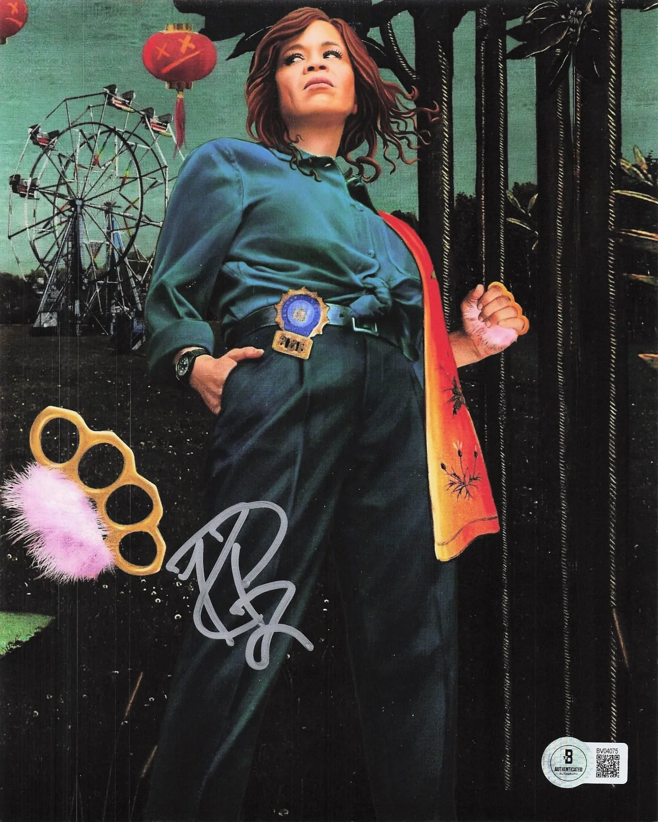 Rosie Perez — Rosie Perez Signed Autograph Now And Then 8x10 Photo Beckett BAS