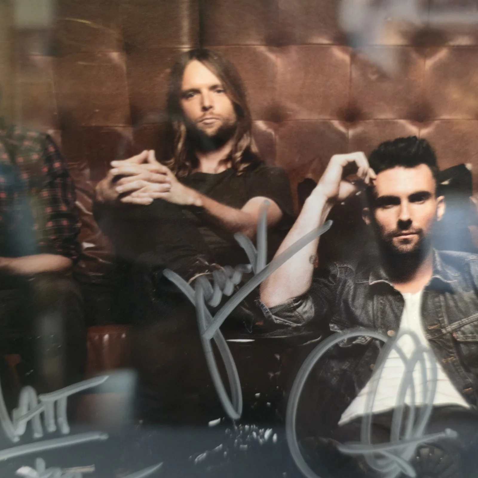 Maroon 5 Band Signed 8x10 Photo Framed Rare Full Autograph Display, изображение 5