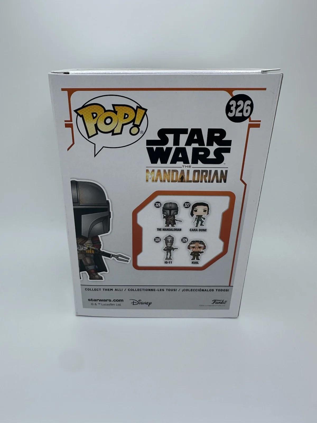 BRENDAN WAYNE & LATEEF CROWDER SIGNED THE MANDALORIAN FUNKO POP STAR WARS JSA WS, изображение 4