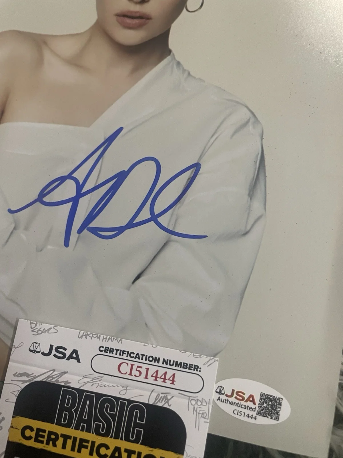 Alycia Debnam Carey Signed 8x10 Photo JSA COA Fear Of The Walking Dead The 100, изображение 2