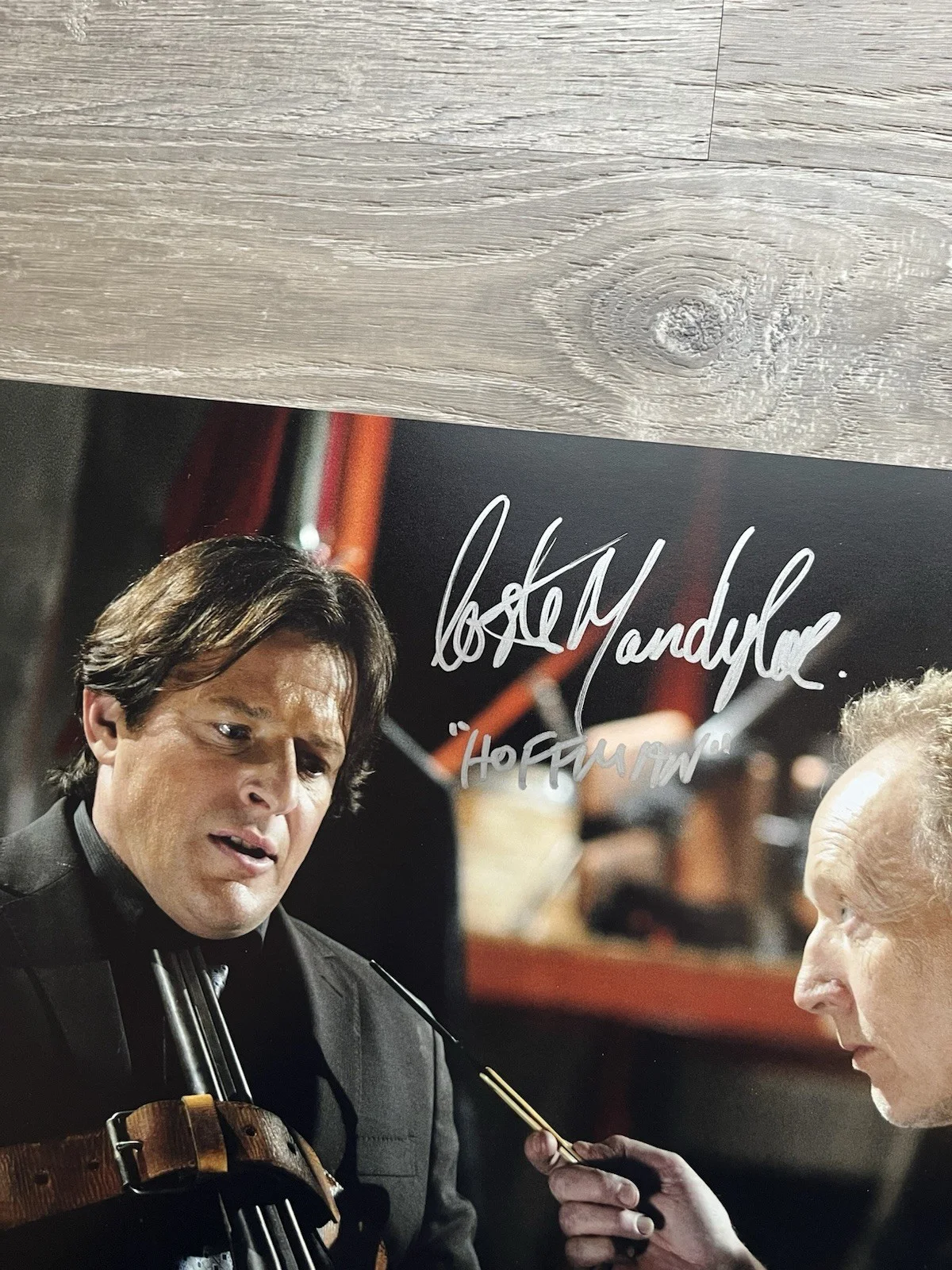 Costas Mandylor — Costas Mandylor Signed Saw 11x14 Photo JSA COA Detective Hoffman Jigsaw Horror, image 5