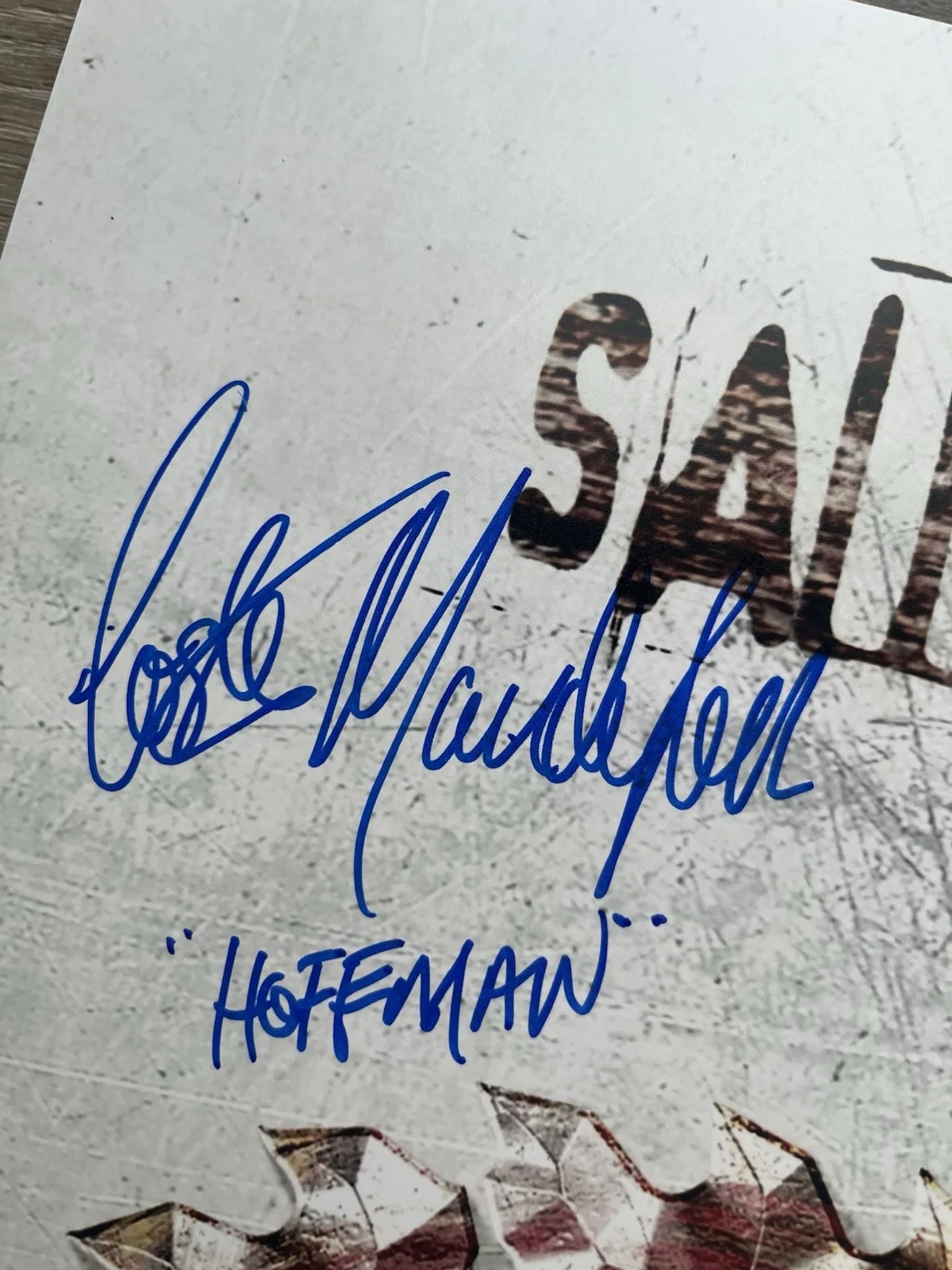 Costas Mandylor — Costas Mandylor Signed Saw IV 11x17 Photo JSA COA Detective Hoffman Horror Auto, изображение 4