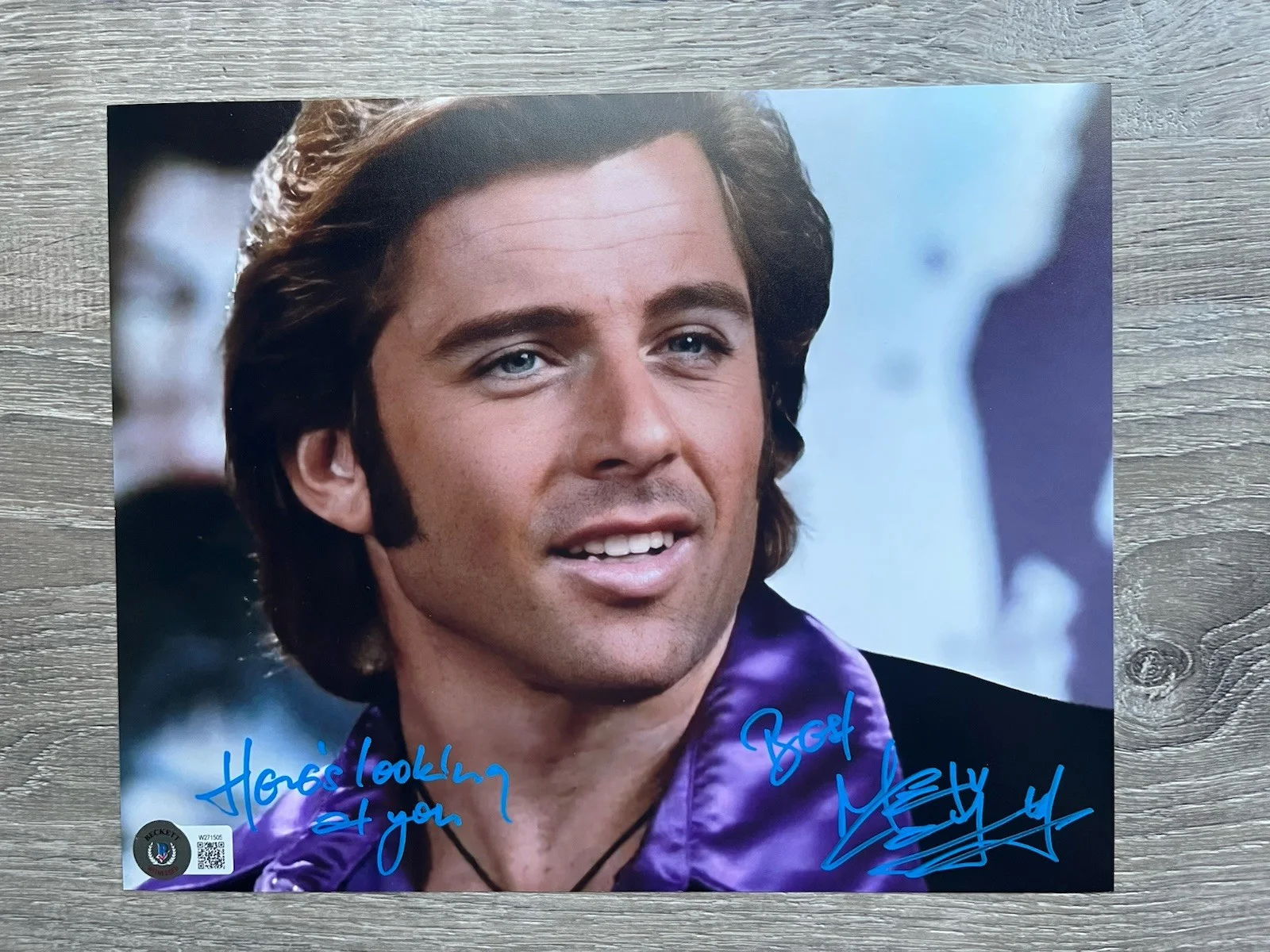 Maxwell Caulfield — Maxwell Caulfield Signed Rex Manning 8x10 Photo Beckett COA Empire Records, image 2