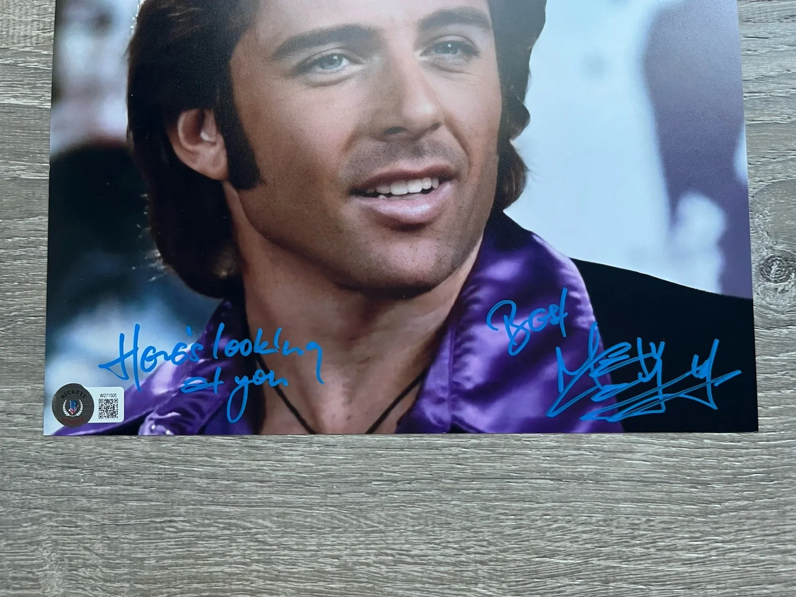 Maxwell Caulfield — Maxwell Caulfield Signed Rex Manning 8x10 Photo Beckett COA Empire Records, image 3
