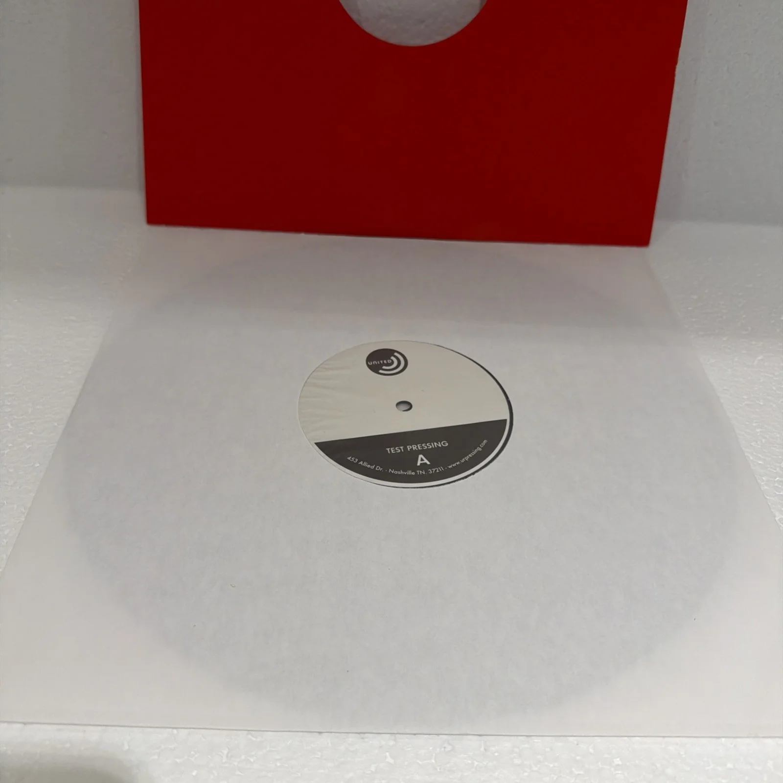 Jessie Reyes vinyl test pressing Before love, image 3