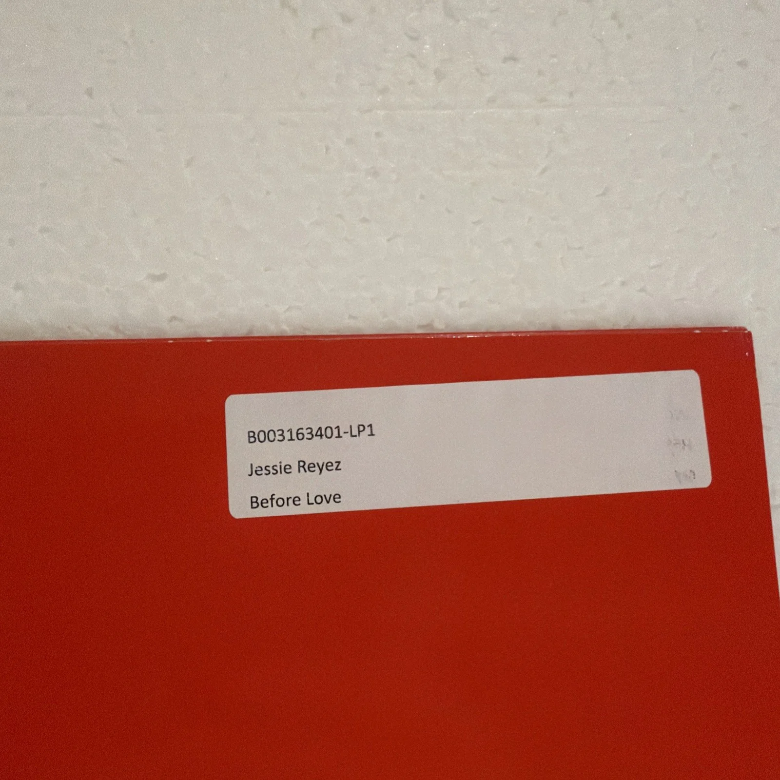 Jessie Reyes vinyl test pressing Before love, image 4