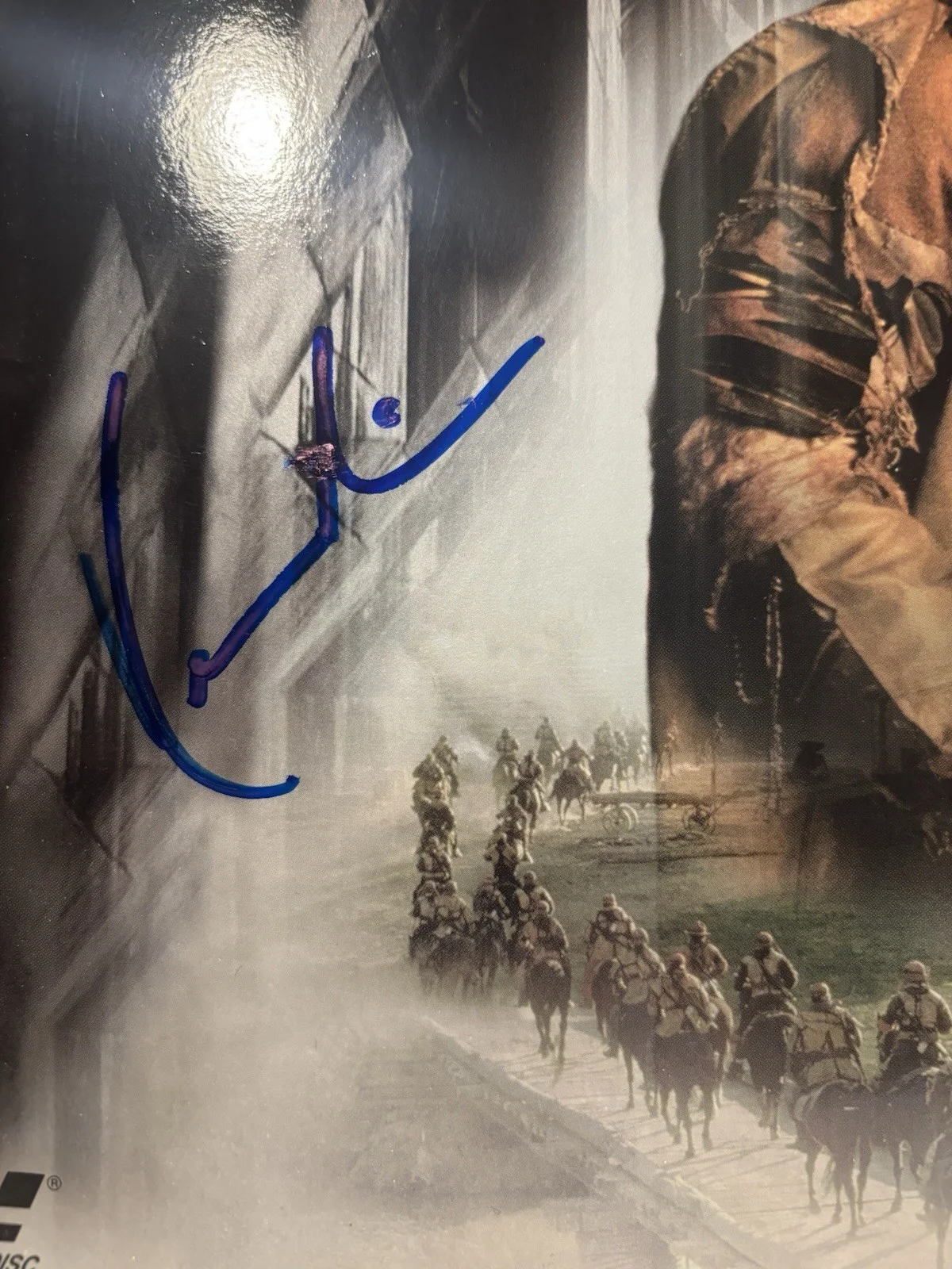 Kevin Costner Signed Autographed The Postman Movie Laserdisc, image 2