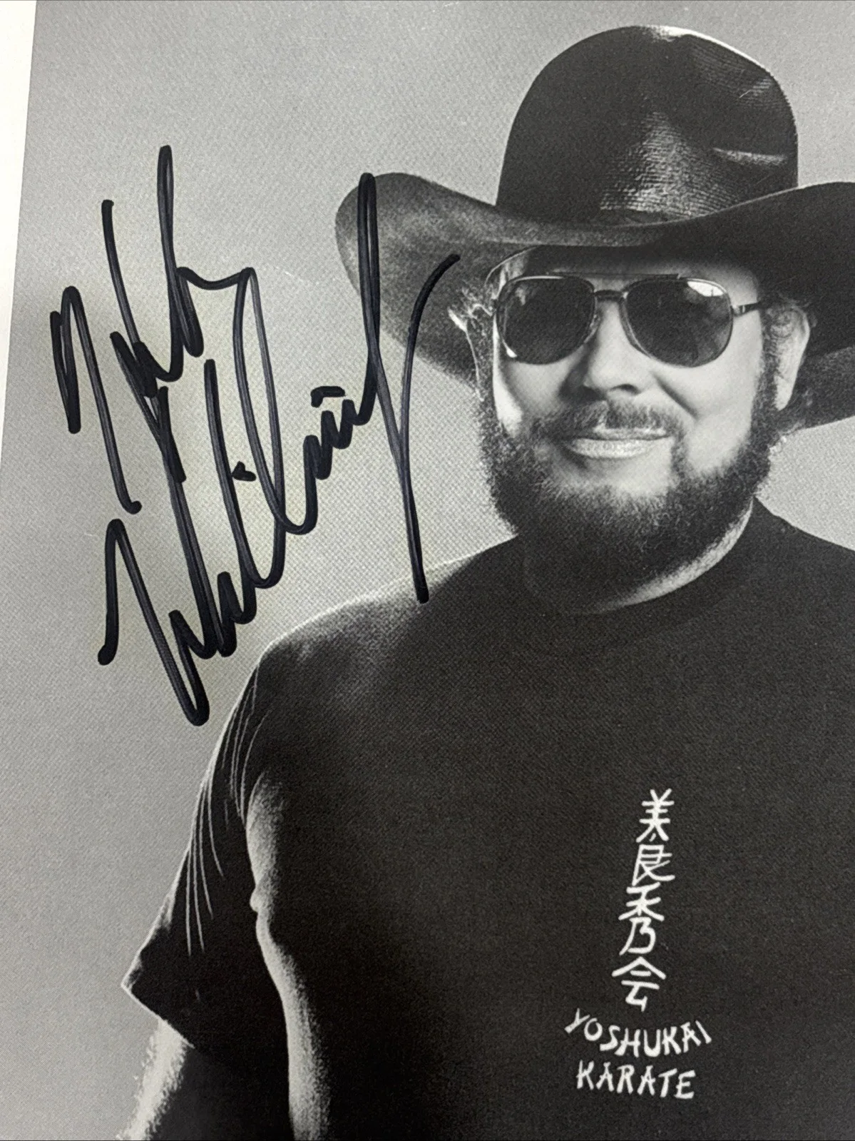 HANK WILLIAMS JR. signed autographed 8x10 photo Late 1980s, image 2