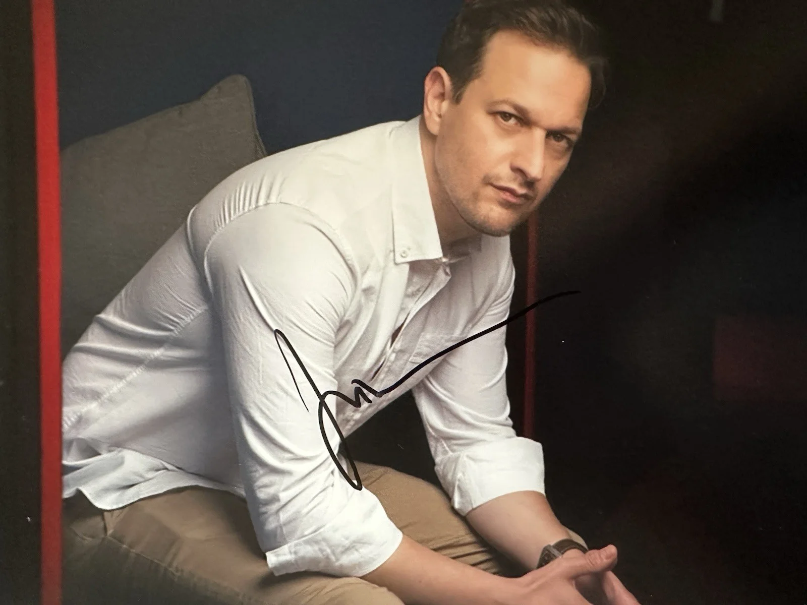 Josh Charles — Josh Charles Signed 8x10 photo In Person. Dead Poet Society