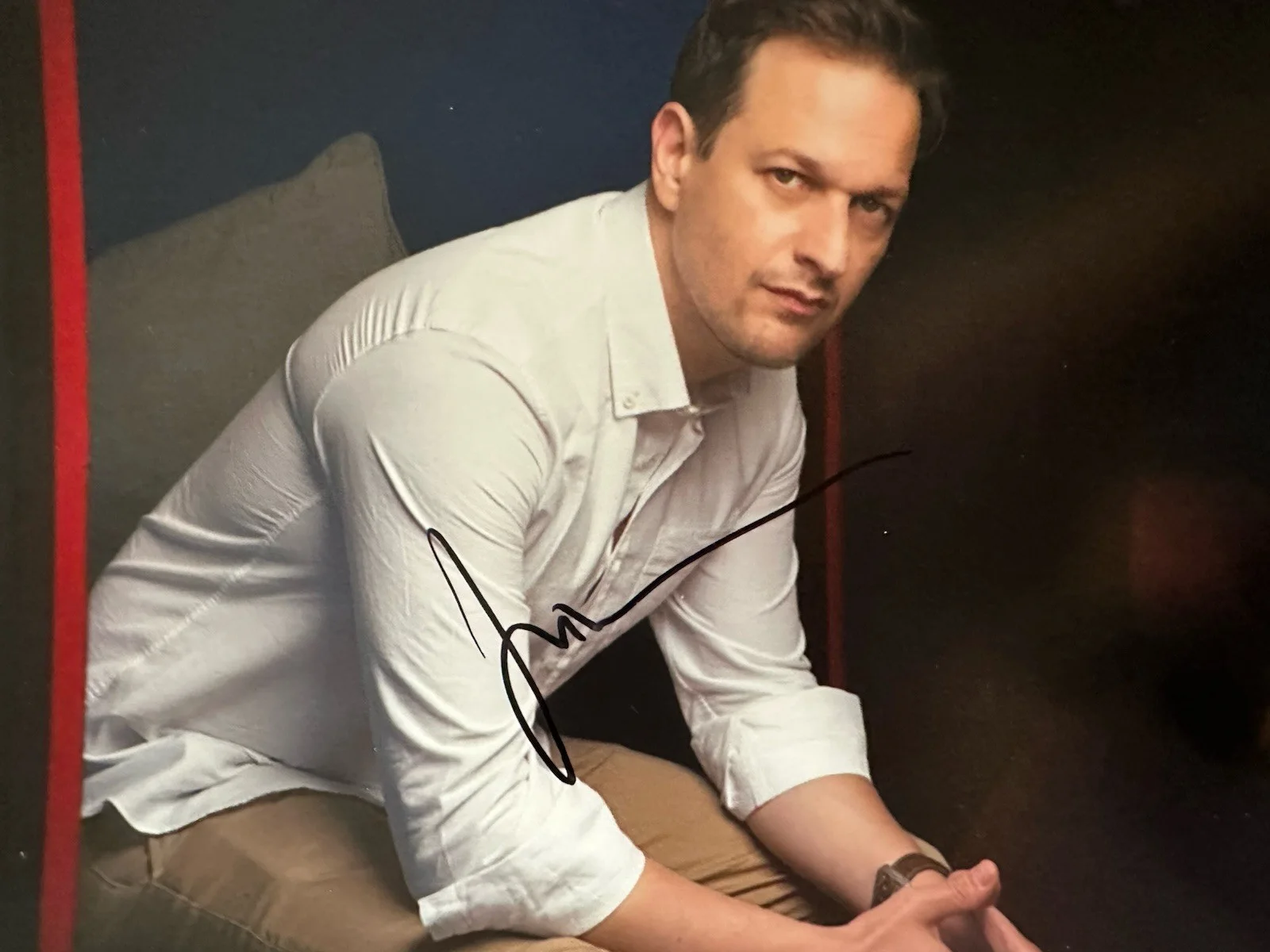 Josh Charles — Josh Charles Signed 8x10 photo In Person. Dead Poet Society, изображение 2