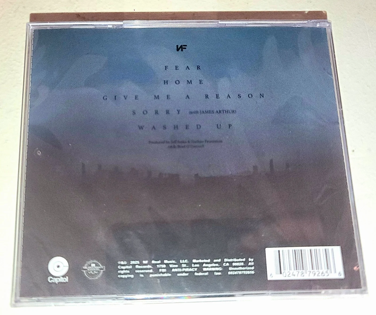 NF FEAR CD Signed Album EP Auto Autographed SEALED NEW, изображение 2