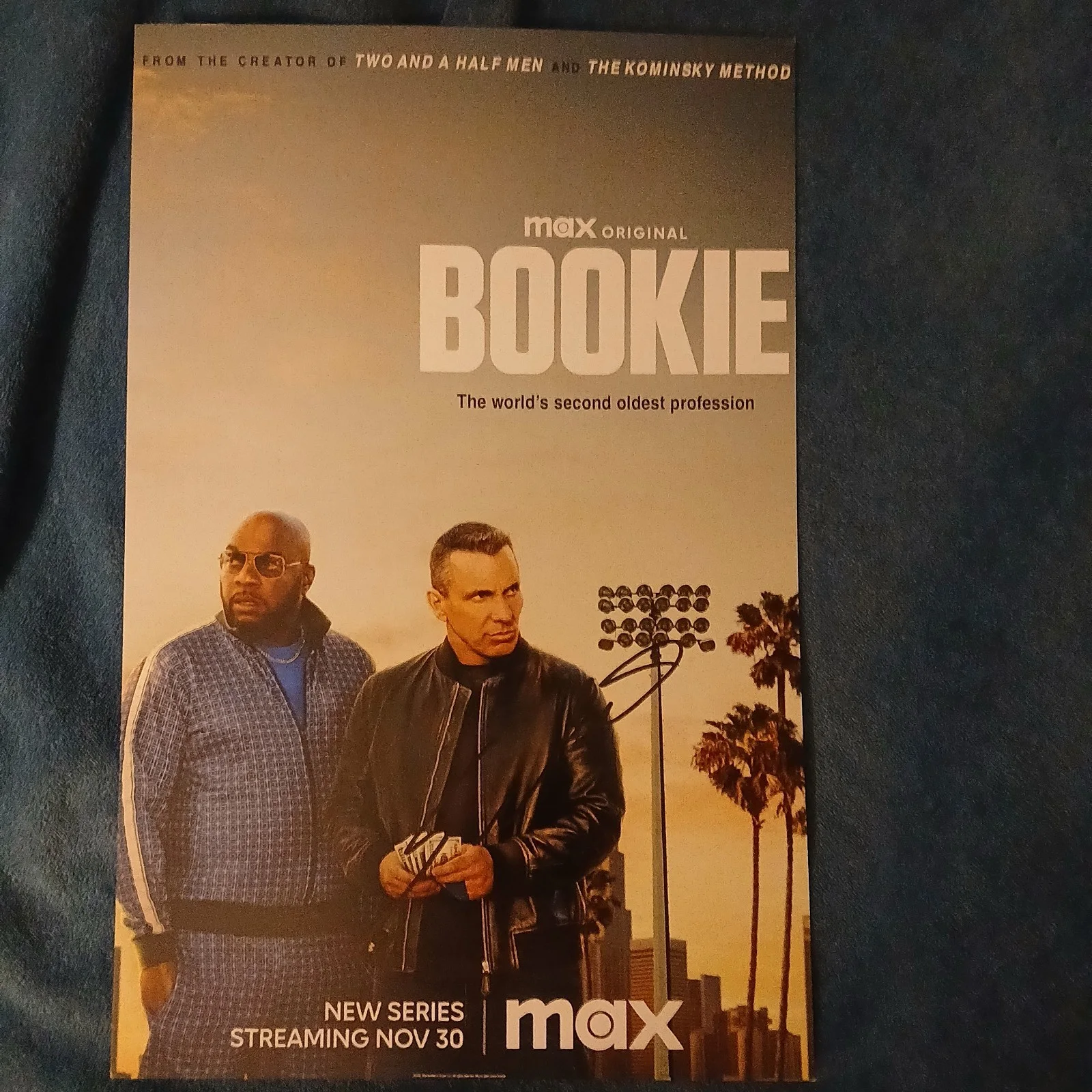 sebastian maniscalco — SEBASTIAN MANISCALCO Hand Signed THE BOOKIE 11X17 Photo 📸
