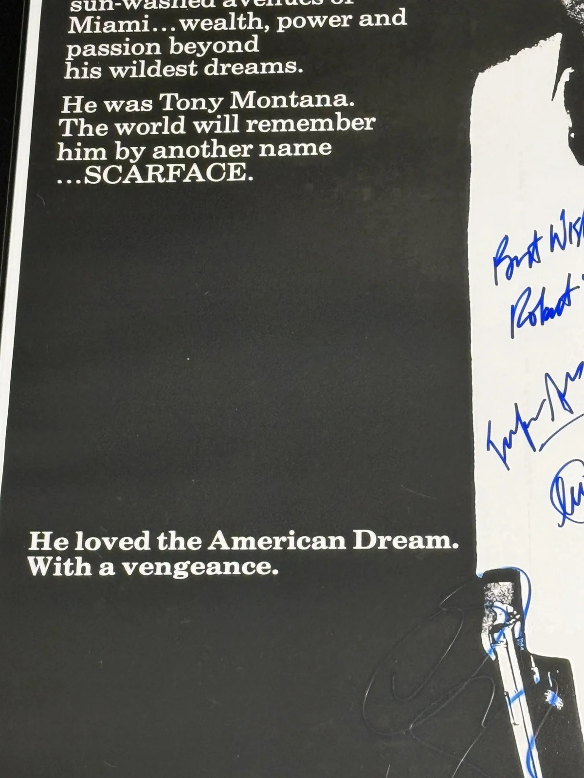 Al Pacino, Michelle Pfeiffer, Steven Bauer — Scarface Cast Signed 36”x24” Movie Poster. Signed By 9 Cast Members w/COA!!, image 5