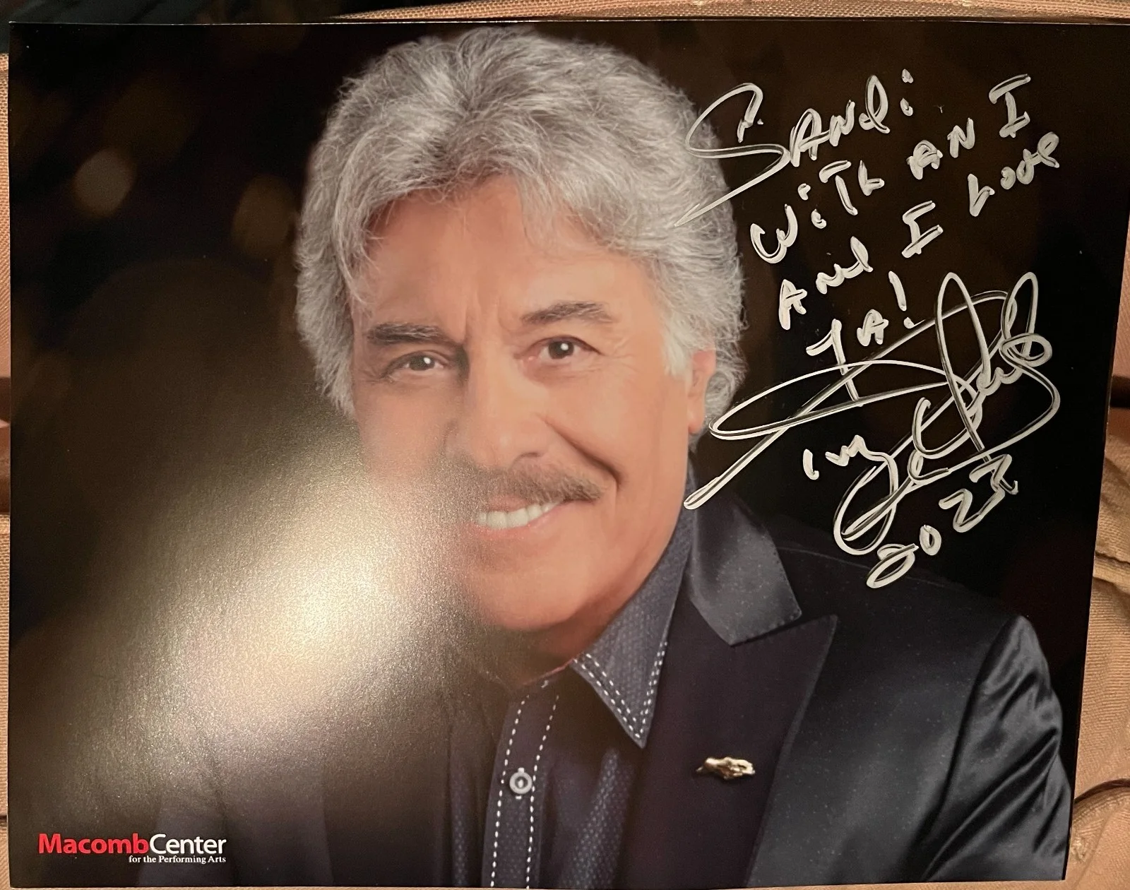 TONY ORLANDO Signed 8x10 matte-finish color photo, изображение 4
