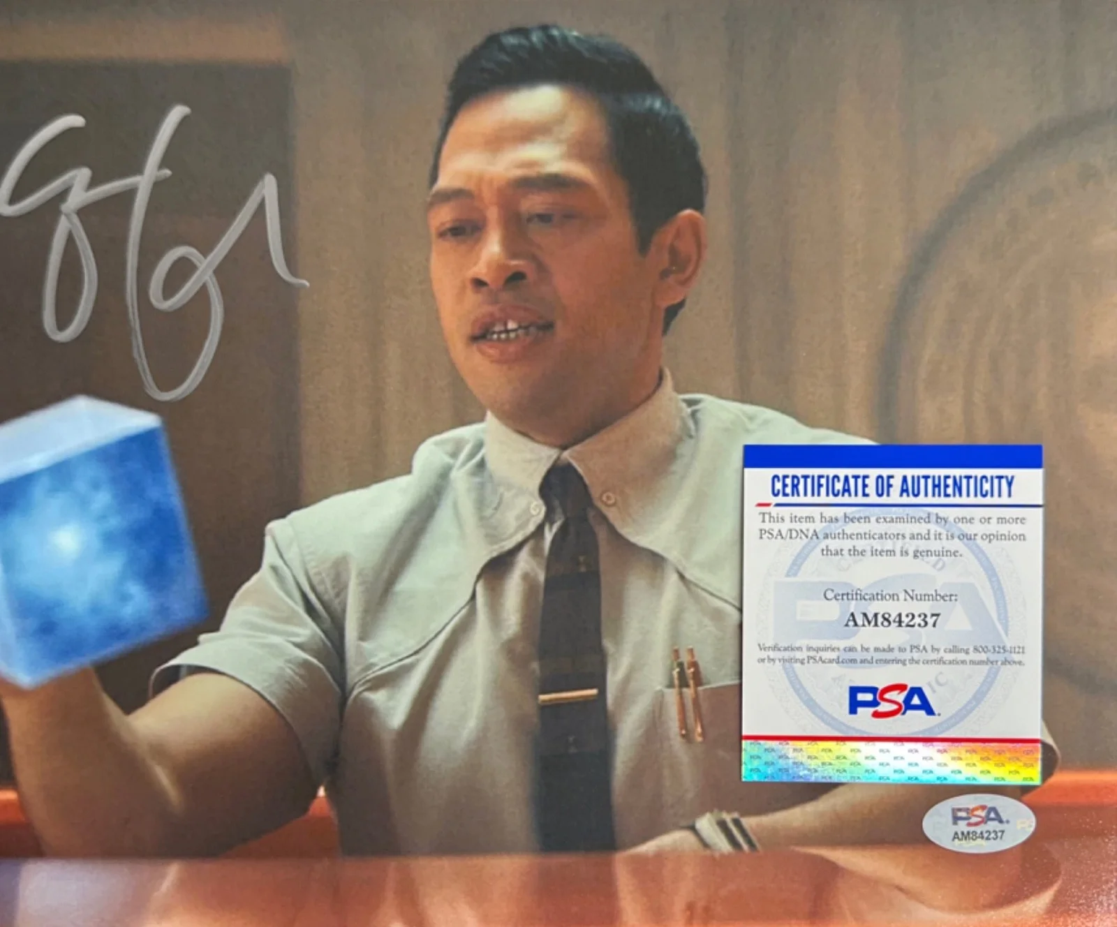Eugene Cordero — Eugene Cordero Signed 8x10 Photo Loki PSA AM84237, image 2