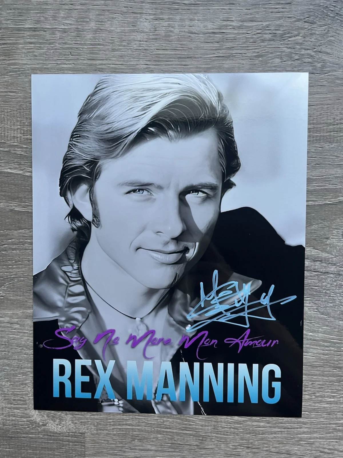 Maxwell Caulfield — Maxwell Caulfield Signed Rex Manning 8x10 Photo Beckett COA Empire Records, изображение 2