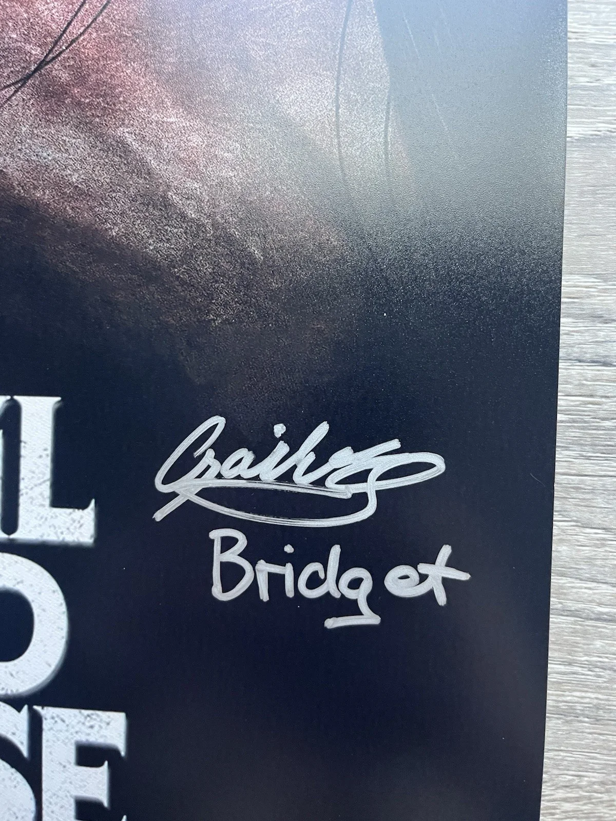 Gabrielle Echols — Gabrielle Echols Signed Evil Dead Rise 11x17 Photo JSA COA Horror Auto, image 5
