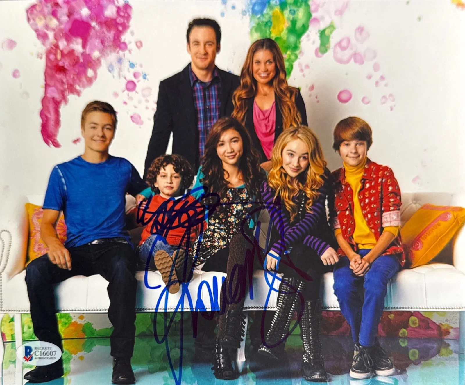 Rowan Blanchard — Rowan Blanchard Signed 8x10 Photo Girl Meets World BAS CI6607