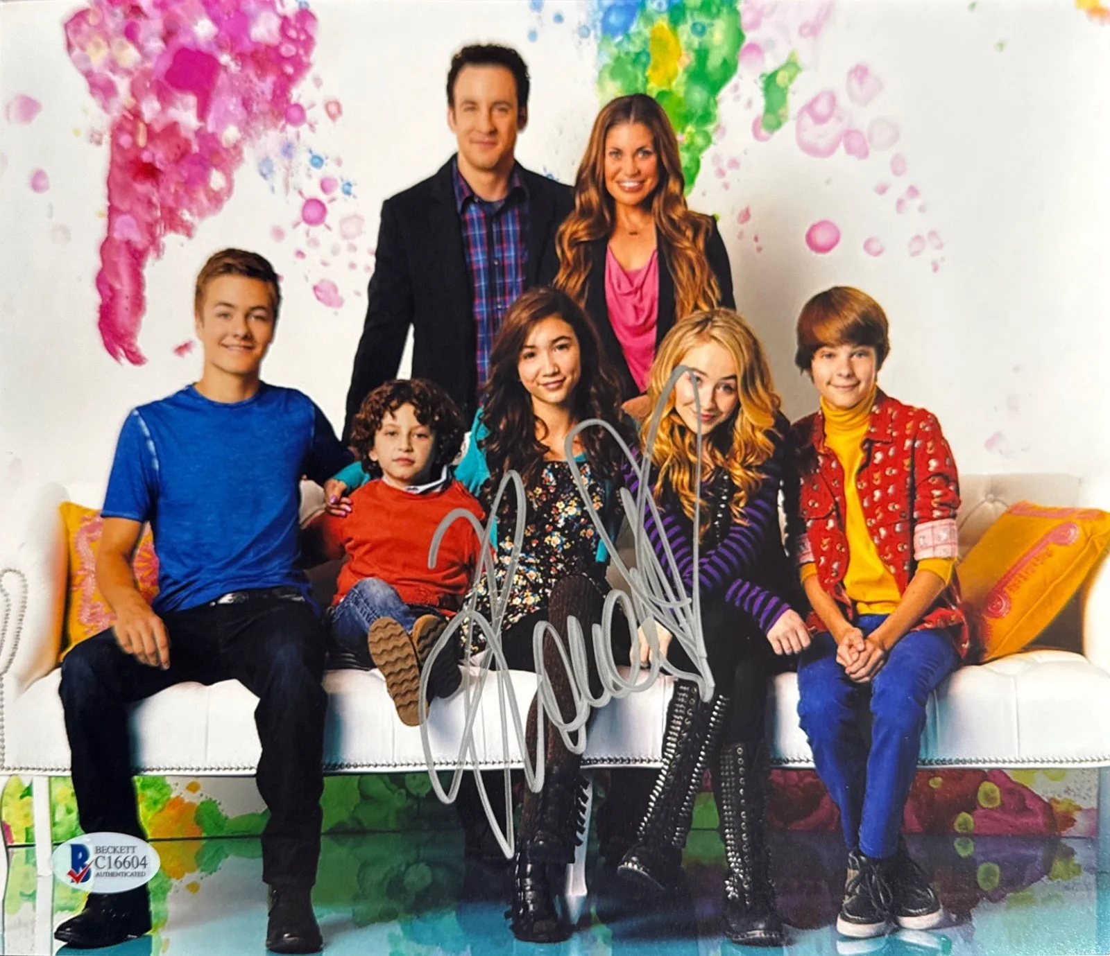 Rowan Blanchard — Rowan Blanchard Signed 8x10 Photo Girl Meets World BAS CI6604