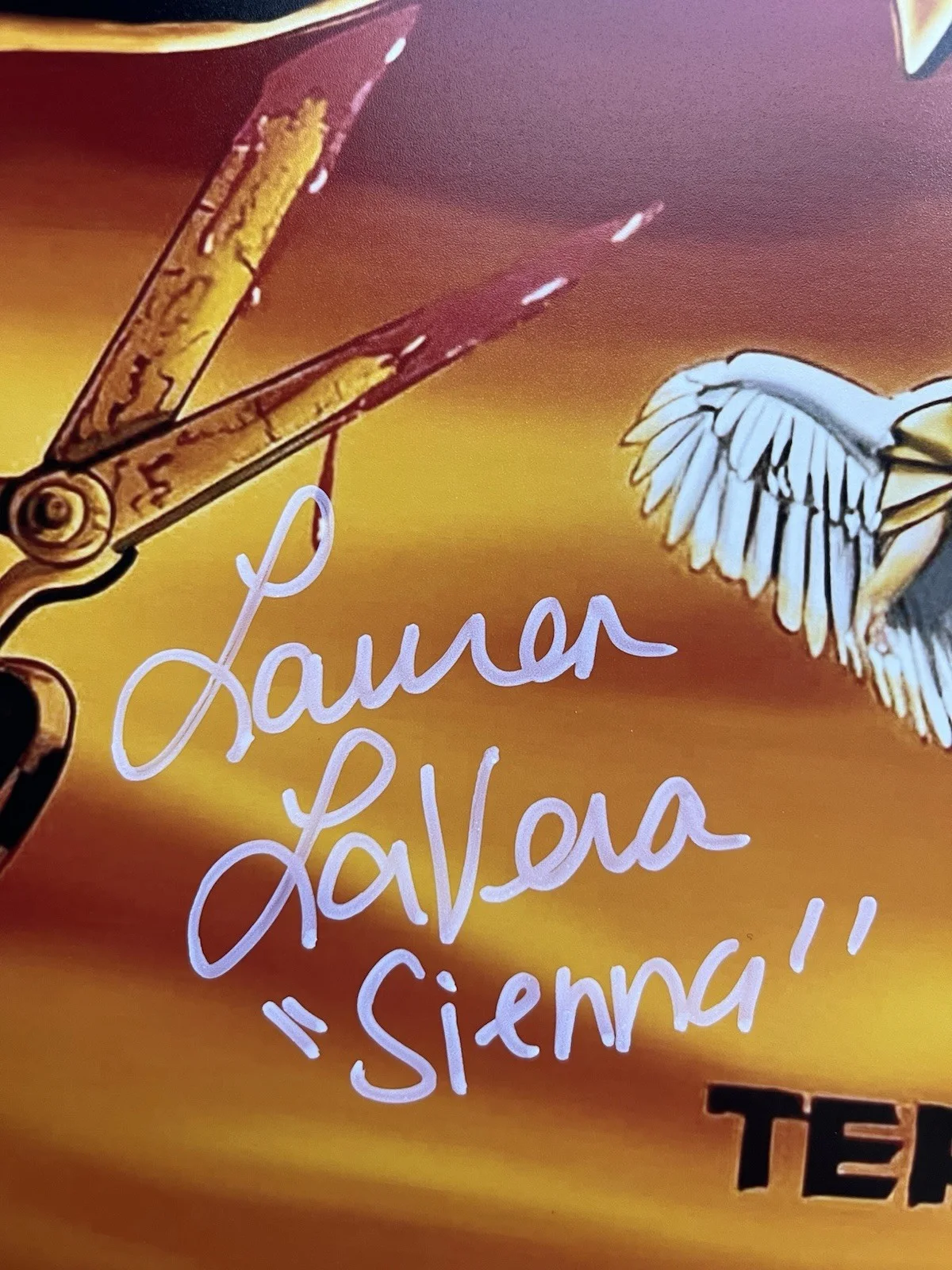 Lauren LaVera — Lauren LaVera Signed Terrifier 2 11x14 Photo JSA COA Sienna Art The Clown Horror, изображение 4