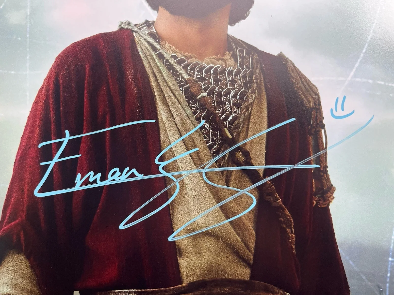 Eman Esfandi — Eman Esfandi Signed Ezra Bridger 11x17 Photo JSA COA AHSOKA Star Wars, image 4