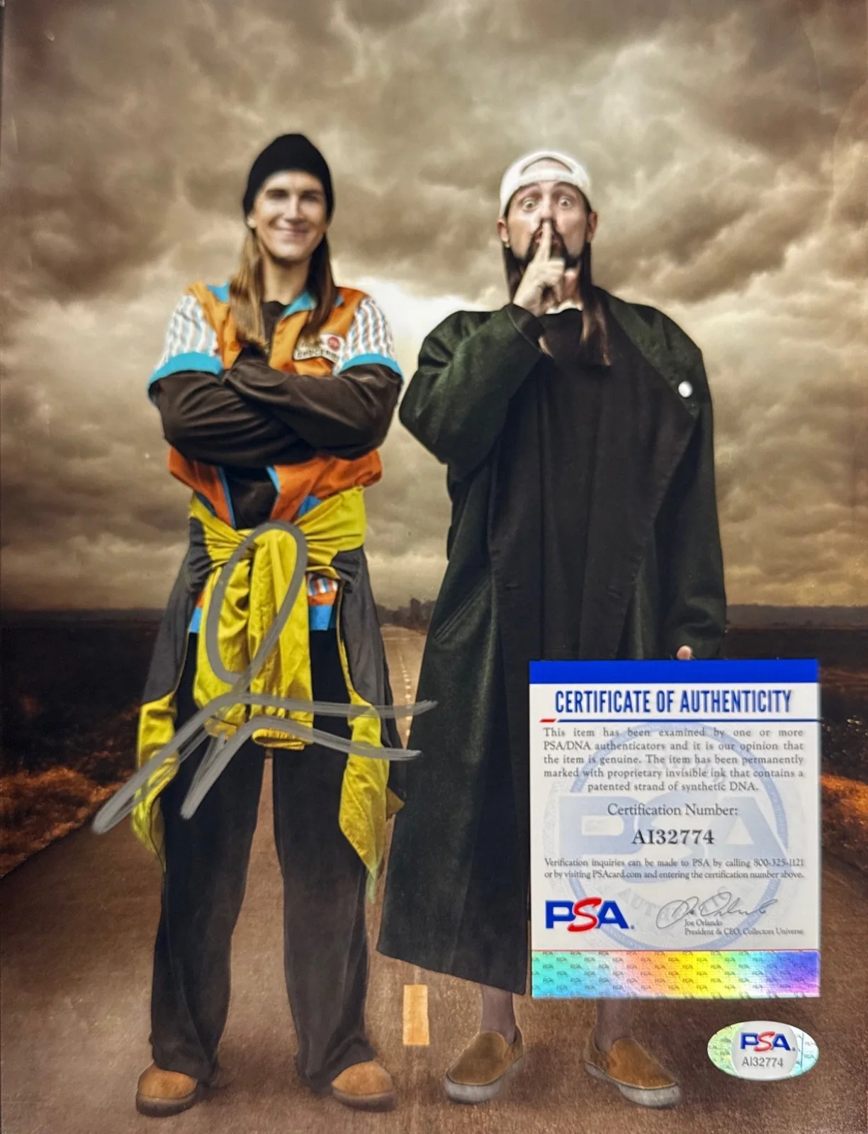 Jason Mewes Signed 8x10 Photo Jay & Silent Bob PSA AI32774, изображение 2