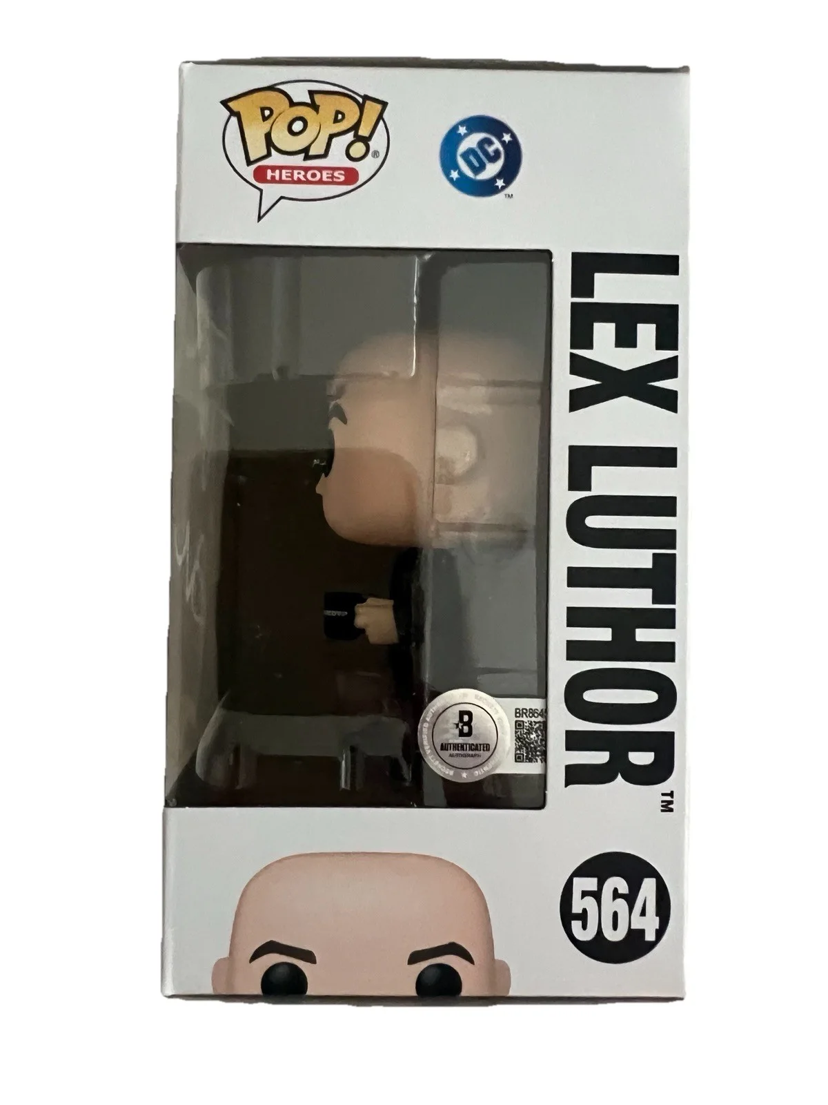 Nicholas Hoult — Nicholas Hoult Funko Pop Lex Luthor Signed Authenticated Beckett, image 2
