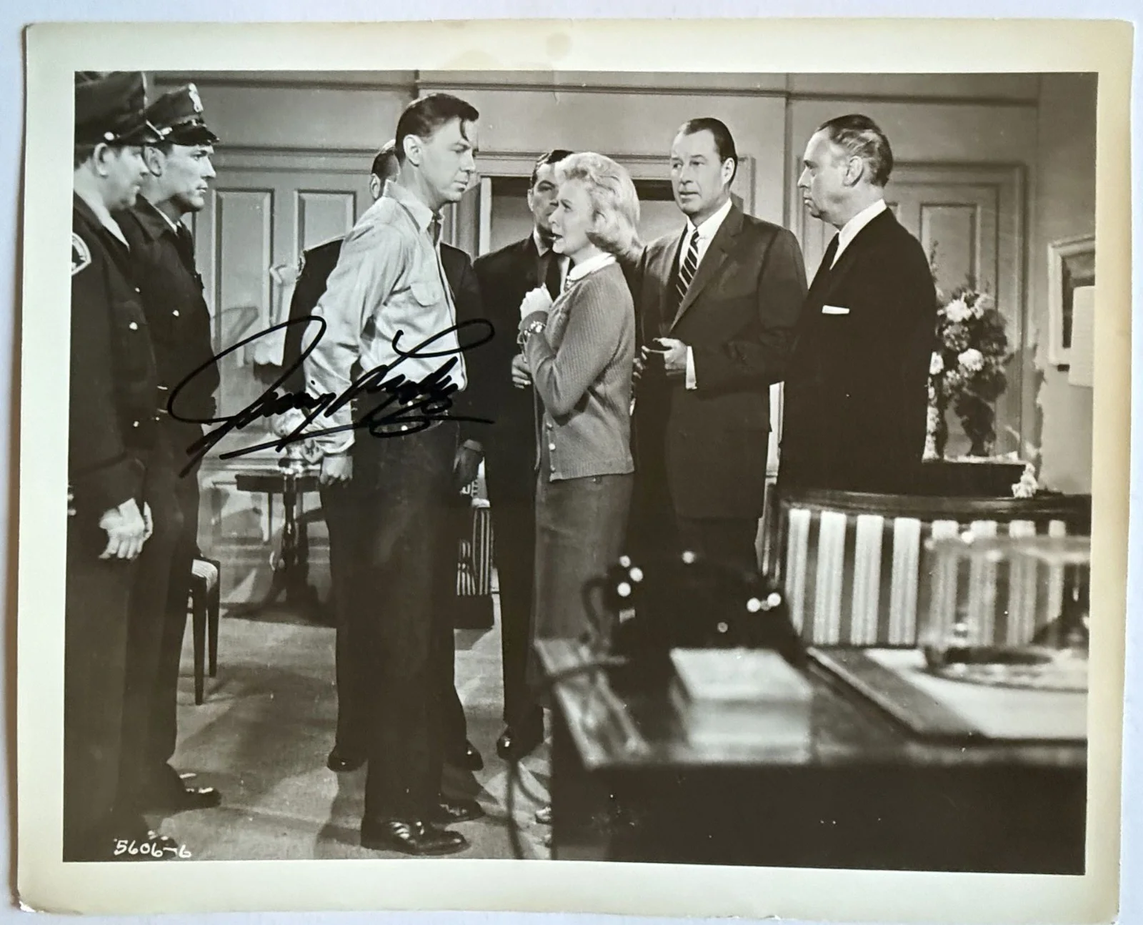 Jimmy Lydon — Jimmy Lydon (d. 2022) Signed Autographed Vintage "Chain of Evidence" 8x10 Photo