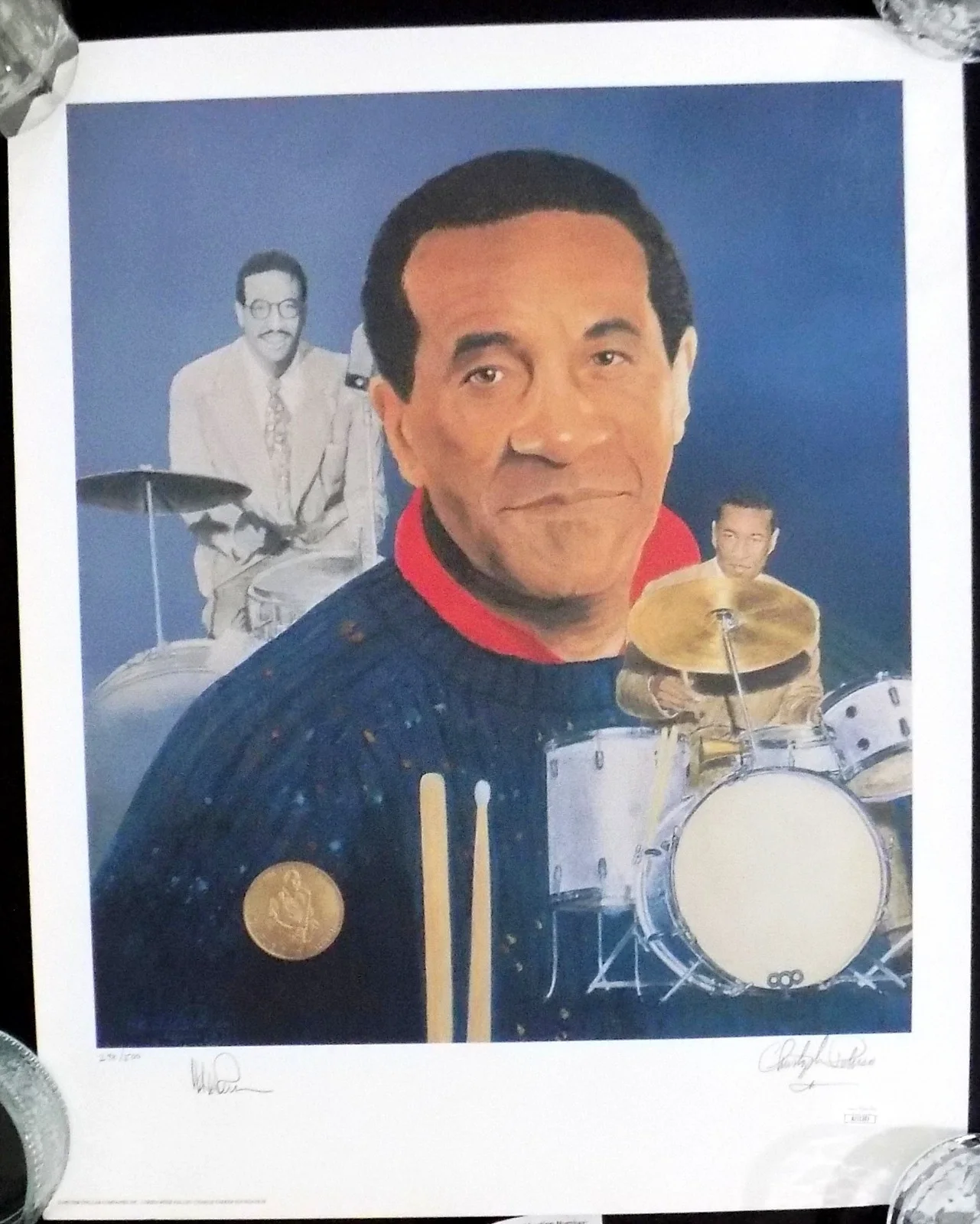 Charlie Parker — CHARLIE PARKER Signed 298/500 Autograph 16x20" Lithograph Poster Print JSA💎 COA, изображение 3