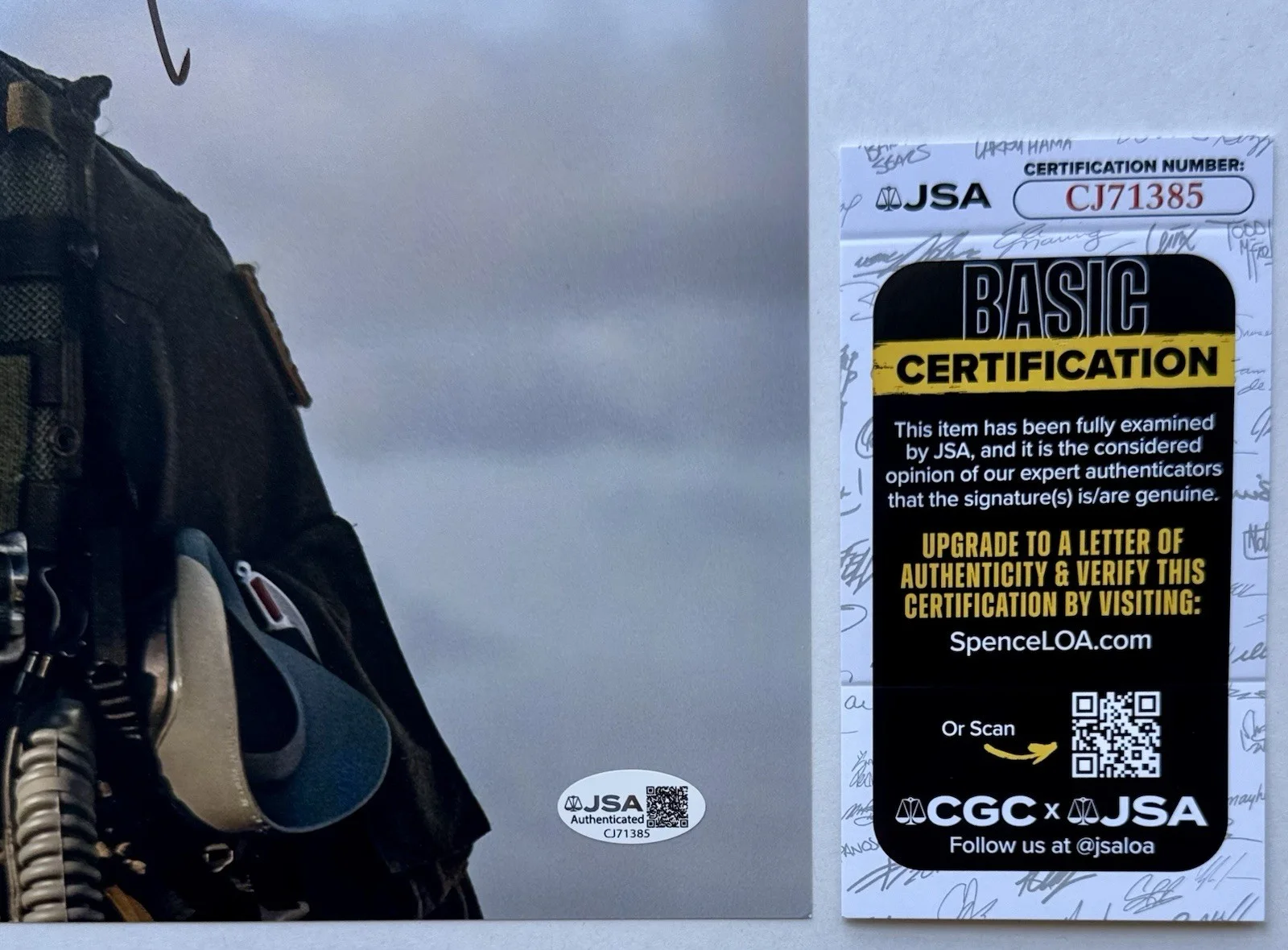 MILES TELELR — MILES TELLER HAND SIGNED AUTOGRAPH 'TOP GUN MAVERICK' 11X14 PHOTO +JSA COA, изображение 3
