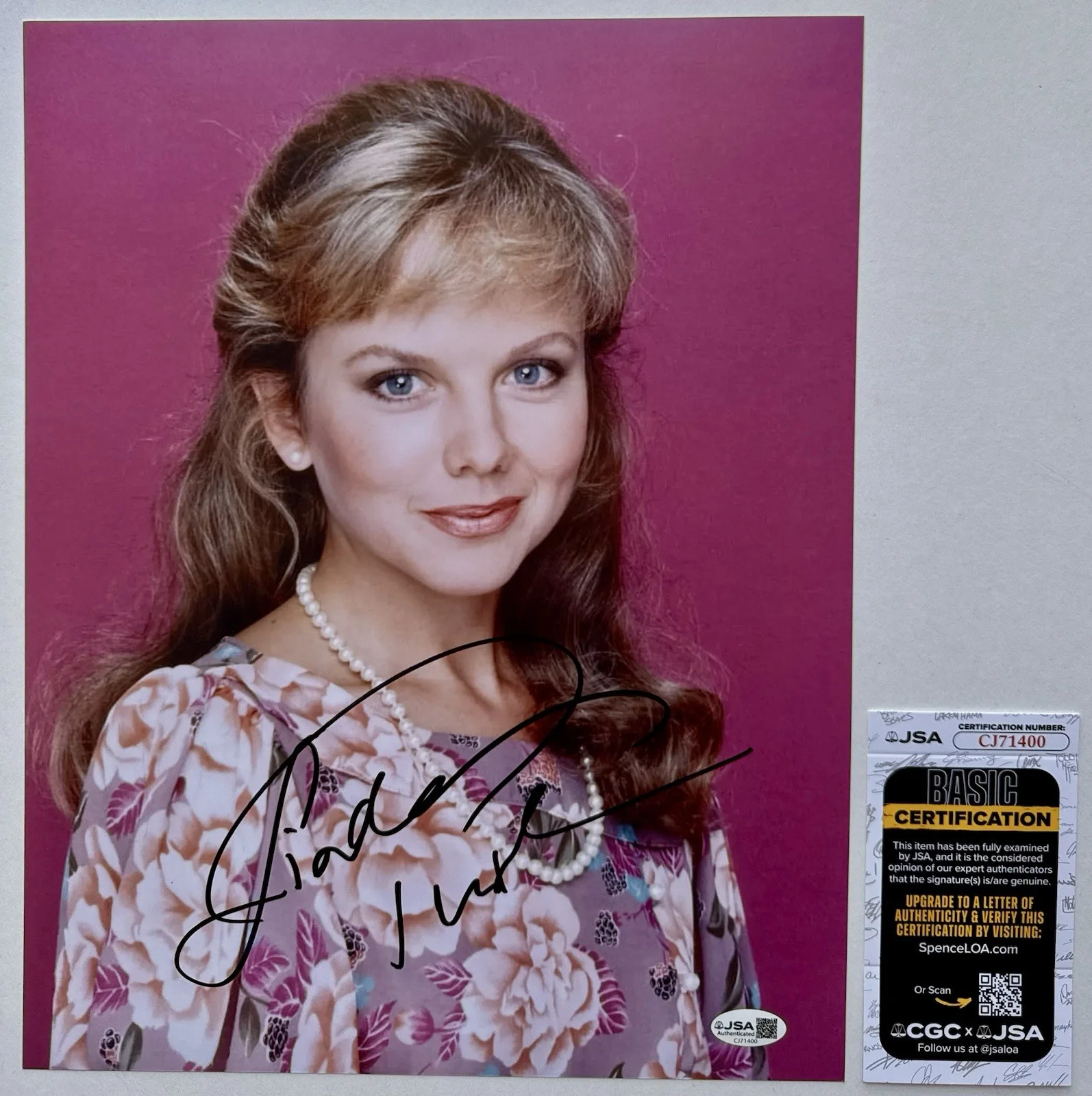 LINDA PURL — LINDA PURL HAND SIGNED AUTOGRAPH 11X14 'HAPPY DAYS' PHOTO +JSA COA, image 2