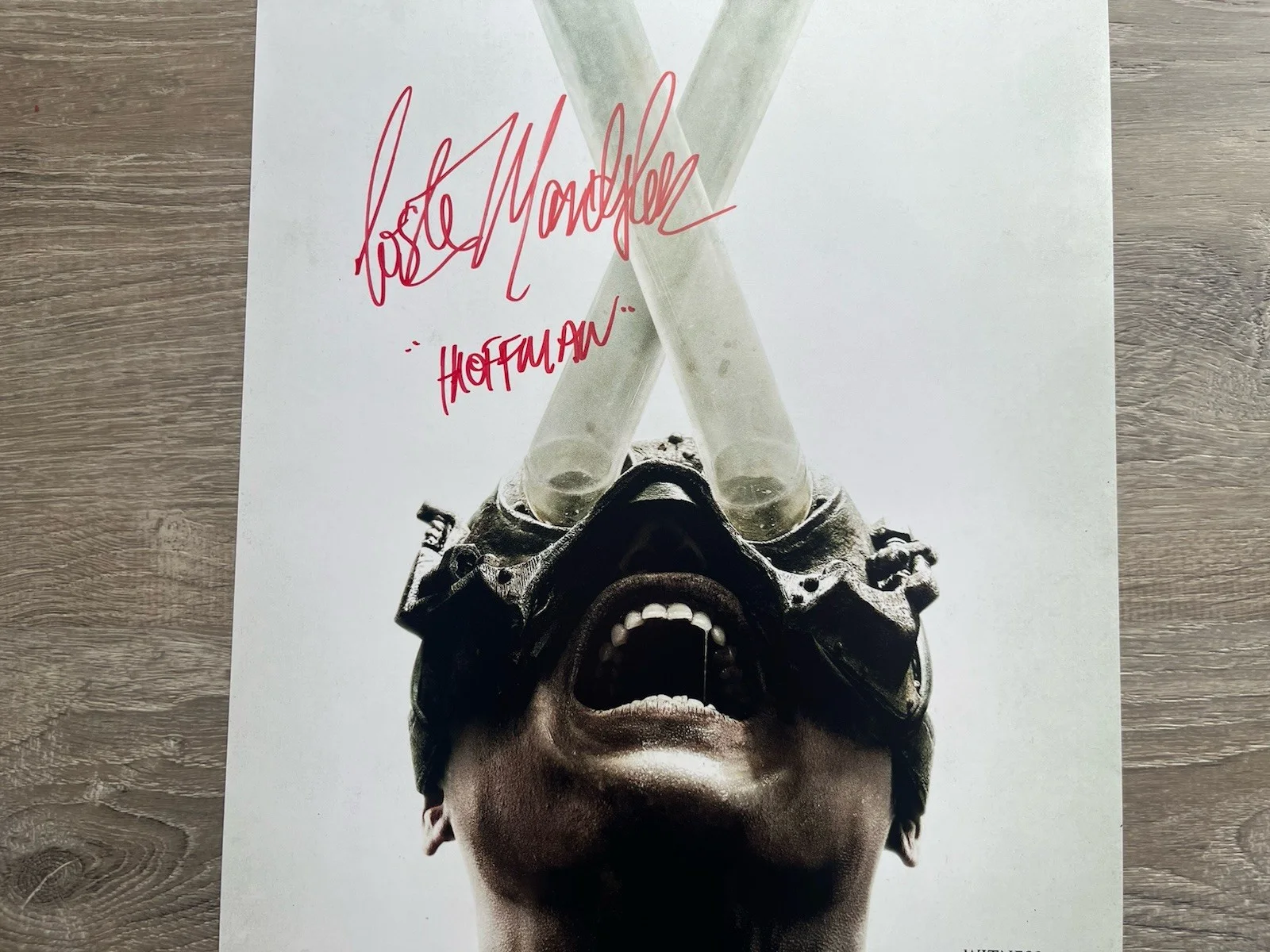 Costas Mandylor — Costas Mandylor Signed Saw X 11x17 Photo JSA COA Detective Hoffman Jigsaw Horror, image 3