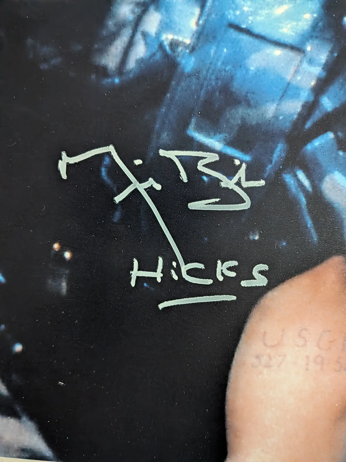 MICHAEL BIEHN Signed ALIENS 8x10 Photo Autograph Hicks Inscription JSA COA Dw, image 2