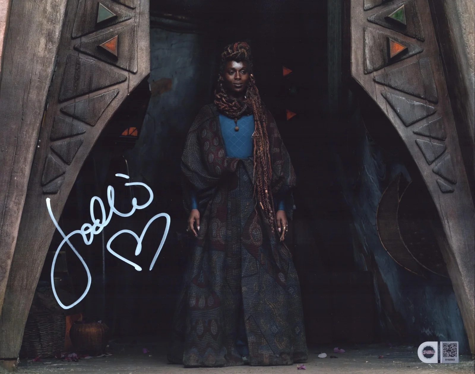 jodie turner smith — Jodie Turner-Smith Signed 11x14 Photo Star Wars The Acolyte Mother Aniseya SWAU
