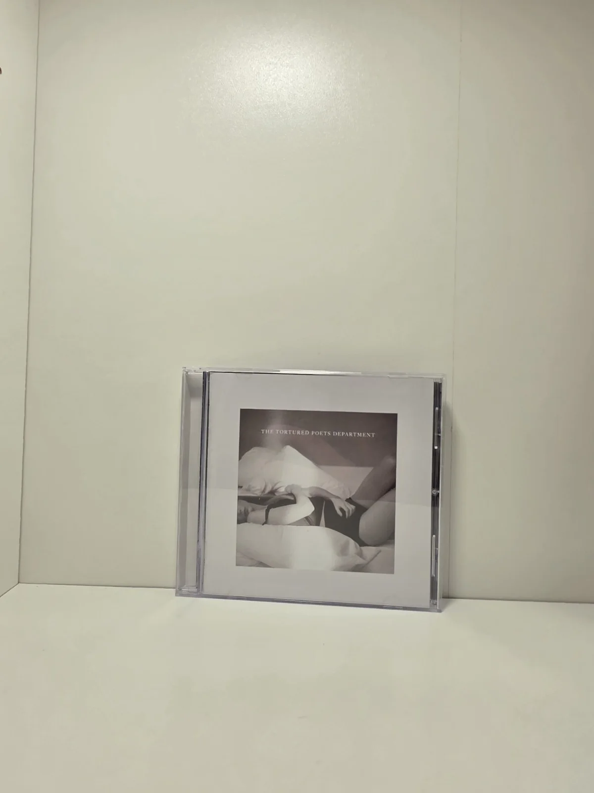 Taylor Swift Signed Tortured Poets Department Cd Thick Insert, image 2
