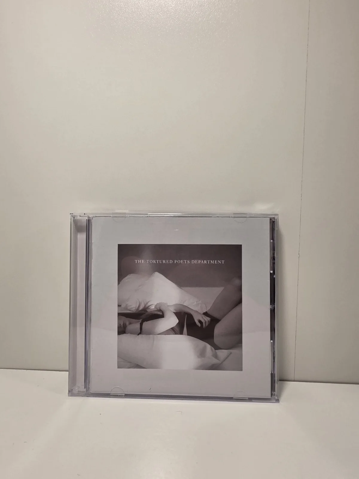 Taylor Swift Signed Tortured Poets Department Cd Thick Insert, image 2