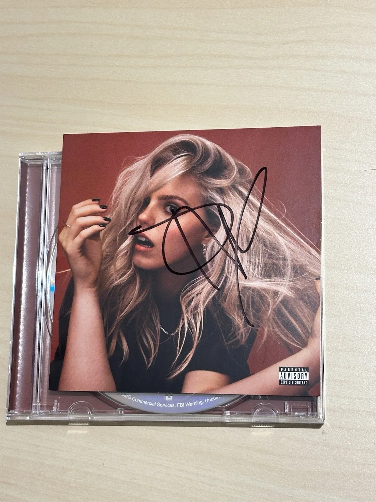 Reneé Rapp Signed Autograph Everything To Everyone CD Renee, image 2