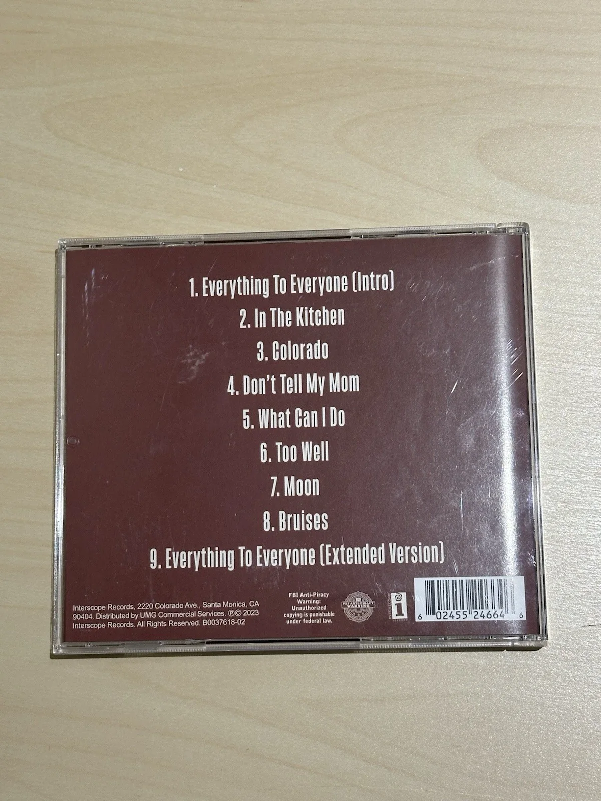 Reneé Rapp Signed Autograph Everything To Everyone CD Renee, image 4