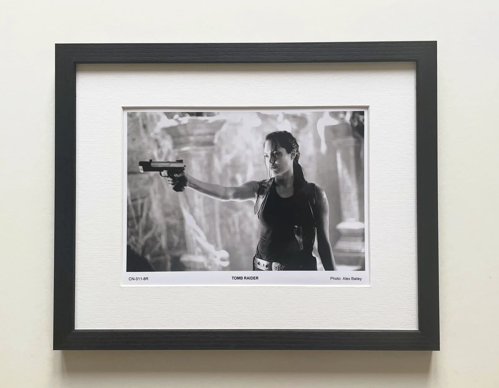 Tomb Raider Photo Original Framed 8X10 Inch B&W Press Publicity Still, image 2